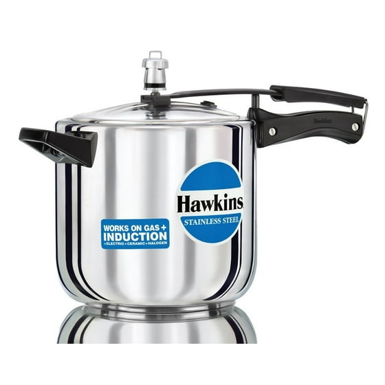 Hawkins Stainless Steel 6.0 Litre Pressure Cooker