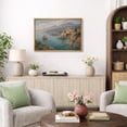 thumbnail image 5 of Framed Canvas Wall Art Vintage European Landscape Print for Living Room Decoration - 24"x36" NATURAL, 5 of 8
