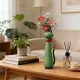 thumbnail image 4 of Handcrafted Cat Flower Vase – Ceramic Whimsical Kitty Planter for Small Flowers, Quirky Desk & Shelf Decor, Boho Home Accent, Unique Gift for Cat Lovers, 4 of 7