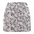 thumbnail image 3 of Women's New Color Mid-waist Skirt Pants Sports Casual Shorts Bottoming Skirt Pants, 3 of 5