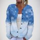 thumbnail image 1 of Puntoco Blusa Estampada De Moda Para Mujer, Blusa De Manga Larga, Sudadera Con Bolsillos Y Capucha, 1 of 5