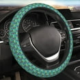 thumbnail image 4 of Uemuo Sunmmer Cat Printed Car Elastic Steering Wheel Cover - Universal Car Accessory for Diverse Cars Anti-Slip, and Comfortable- 15", 4 of 8