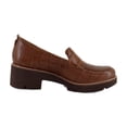 thumbnail image 6 of Naturalizer Darry Women's Loafers & Slip-Ons English Tea Brown Croco Size 6 W, 6 of 8