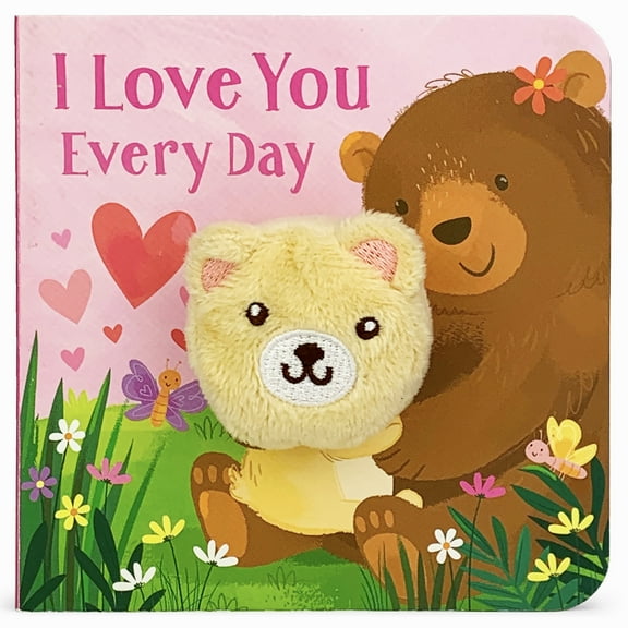 Pre-Owned I Love You Every Day Finger Puppet Board Book for Babies and Toddlers; Valentine's Day, Holidays & More to Talk About Love