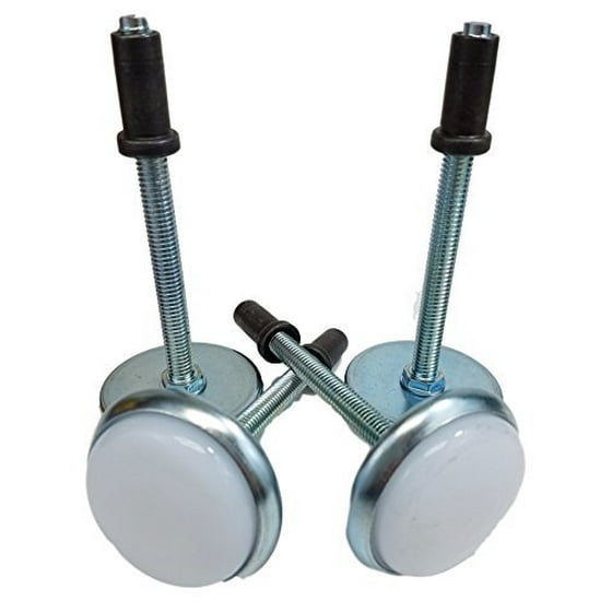 True Choice Bed Frame Threaded Glides 5 Inch Adjustable Stems