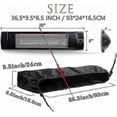 thumbnail image 2 of Outdoor Heater Cover, Weatherproof and Dustproof 420D Oxford Fabric for Wall-Mounted Electric Infrared Patio Heaters, 2 of 5