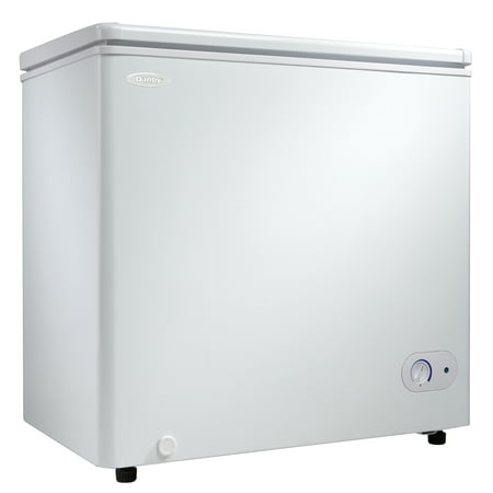 Danby DCF055A2WDB-3 5.5 cu. ft. Chest Freezer, Garage Ready White Deep Freezer with Basket, Perfect for Dorm, Mud Room, Basement, Kitchen