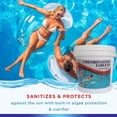 thumbnail image 4 of Zanzio 3" Cleaning Tabs,  3 Inch Tablets 5 lbs for Home Cleaning Toilet Swimming Pool, Spa and Hot Tub, Slow Dissolving Ch-loring, 4 of 6
