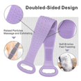 thumbnail image 3 of Back Scrubber For Shower,silicone Back Scrubber For Shower, Dual Sided Natural Soft And Stiff Massag, 3 of 5