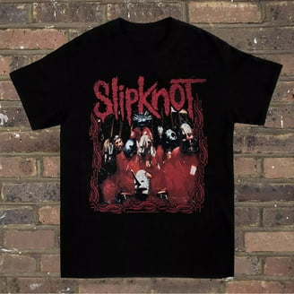 Slipknot グラフィックTシャツ 黒 Rock Off Men's Slipknot Band Frame T-shirt, XXX-Large, Black, 100