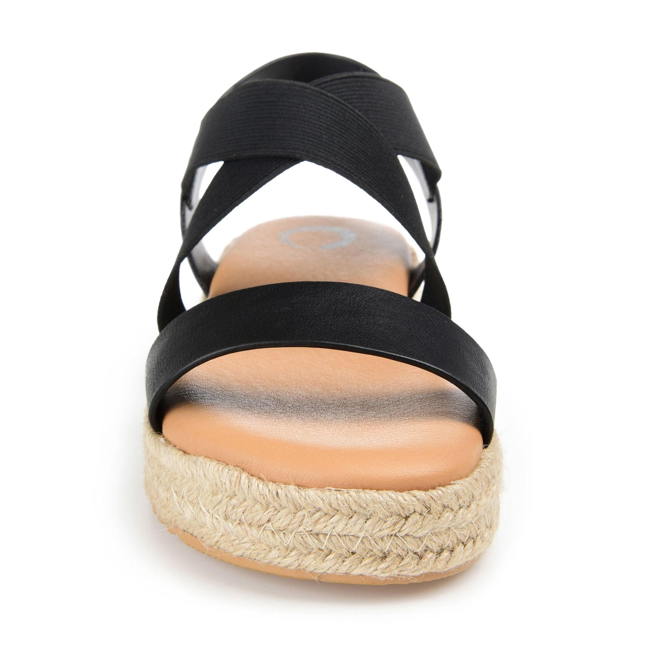 Journee Womens Caroline Strappy Espadrille Sandals