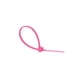 thumbnail image 5 of Bridas de cable Uxcell Bridas de cable ajustables Envolturas de bridas de nylon autolock 3.94" x 0.1" Rosa 100pcs, 5 of 5