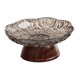 thumbnail image 2 of Frutero con pedestal, cuenco decorativo, soporte de exhibición, bandeja de almacenamiento práctica para frutas. gris, 2 of 9