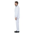 thumbnail image 2 of White Solid 2-PC Slim Fit Performance Stretch Suits, 2 of 4