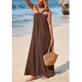 thumbnail image 3 of Vestido de verano PRETTYGARDEN 2025 casual largo sin mangas para mujer, 3 of 9