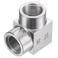 thumbnail image 1 of Unique Bargains 3/8BSPT Female Thread Stainless Steel Barstock Street Elbow Pipe Fitting, 1 of 5