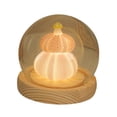 thumbnail image 2 of Lámparas de mesa decorativas, decoración del hogar, regalo de cumpleaños con función LED, lámpara de mesa 2 capas no USB, 2 of 9