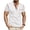 White, variant on LTTVQM Men's Henley Shirts Short Sleeve Casual Lightweight Slim Fit Basic Button 2026 Spring Summer T-Shirt with Pocket Blue 3XL