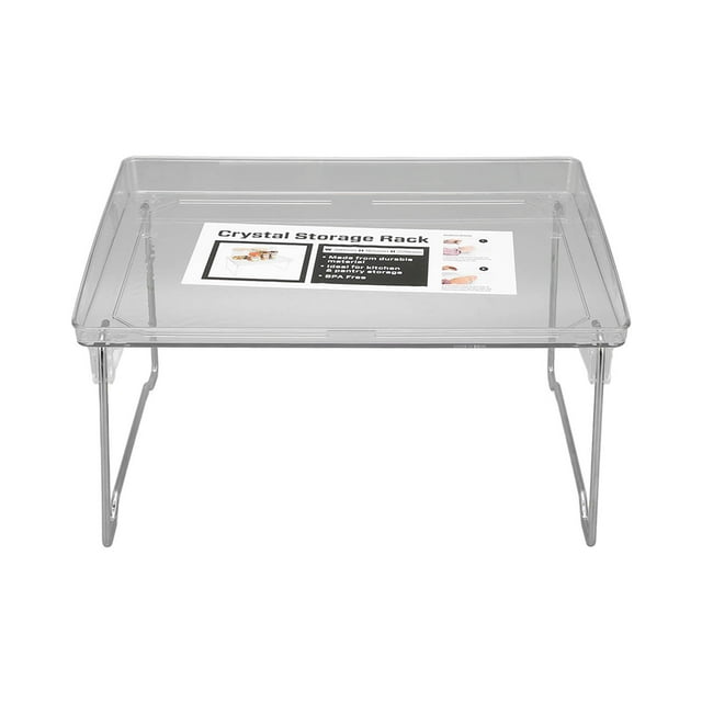Desktop Storage Rack, Wear Resistant Foldable PET Sturdy Storage Rack Multifunctional For Kitchens