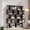 Black, variant on Cozy Castle Geometric Bookshelf Set of 2, 62" Tall Bookcase with 5-Tier Display Shelf, White