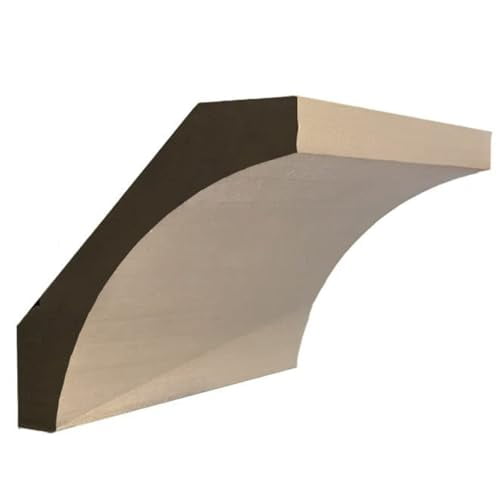 EWCR50 Cove Crown 1" x 4-5/8" Unfinished 3-1/4" High x 3-1/4" Deep, Poplar, 94"