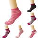 thumbnail image 1 of WILLBEST Calcetines Deportivos Suaves Con Lazo Para Mujer, Paquete A Granel De 6 Unidades, Para Concienciación Sobre El Cáncer, 1 of 4