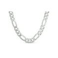 thumbnail image 2 of Sterling Silver Mens Figaro 250 Gauge Chain Necklace 24 Inches, 2 of 2