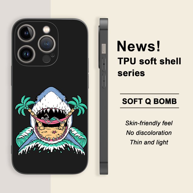 Funda de goma TPU a prueba de golpes para iPhone: diseño innovador para máxima durabilidad