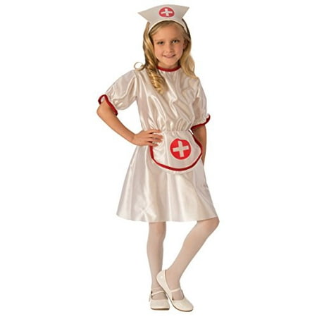 Girls Nurse Costume - Large (12-14)