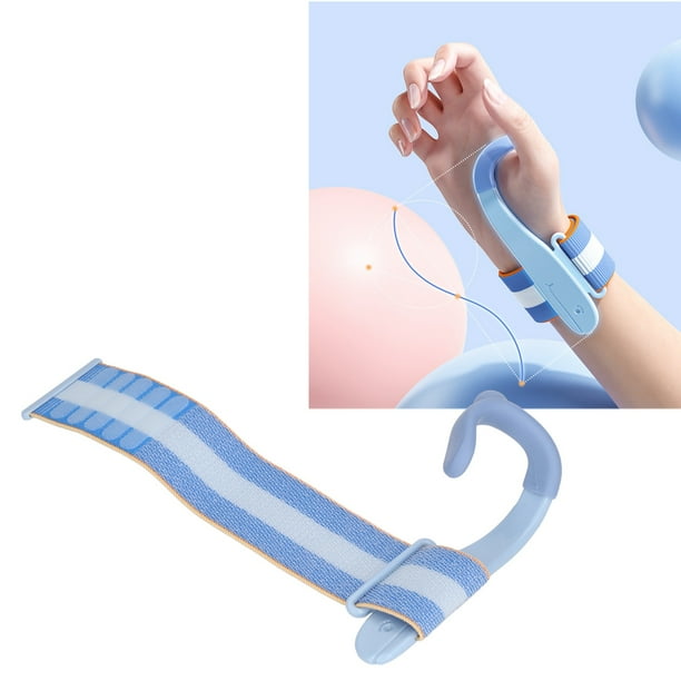 Corrector De Sujeción De Bolígrafo, Diseño Ergonómico Estable, Muñequera Con Agarre De Bolígrafo, Elástico Alto Para Escribir