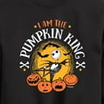 thumbnail image 3 of The Nightmare Before Christmas - I Am The Pumpkin King - Youth Crewneck Fleece Sweatshirt, 3 of 4