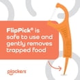 thumbnail image 4 of Plackers® Gum Defense Floss Picks with Vitamin C, Energizing Tangerine Flavor, GentleFloss, 75 Count, 4 of 7