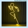 thumbnail image 2 of Handmadetneonsign Running Man Neon Sign, Jogging Man Wall Art Decor, Athletic Sport Home Wall Decor 037842, 2 of 5