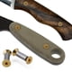 thumbnail image 3 of 40 Paquetes de Tornillos para Manejar de Cuchillo, Remaches, Pernos, Tornillos de Cabeza Hexagonales Dorados, Tornillos para Hacer Cuchillos, 3 of 5