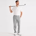 thumbnail image 6 of SOKJ Men's Golf Pants-Classic Fit Flat Front Work Dress Pants 29" Stretch Casual Pants Lightweight with Pockets Light Gray, 6 of 8