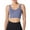 Blue, variant on Women's Bra Back Adjustable No Steel Ring Gather Shockproof Fitness Running Underwear Sports Bra with Cups Athletic Bras Sports Bra Low Support Padded Bras for Women High Compression Sports Bras for