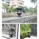 thumbnail image 4 of Lámpara de cabeza de columna solar, lámpara de pared decorativa impermeable para exteriores, lámpara de césped con cabeza de columna de jardín, lámpara de pared B Sailing Electrónica, 4 of 5