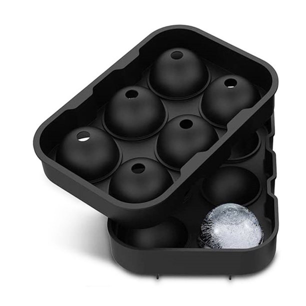 Bandeja cuadrada grande de silicona para hacer cubitos de hielo, molde de grado alimenticio para Bar, Pub, vino, bloques de hielo, 4/6/8/15/160 cuadrículas