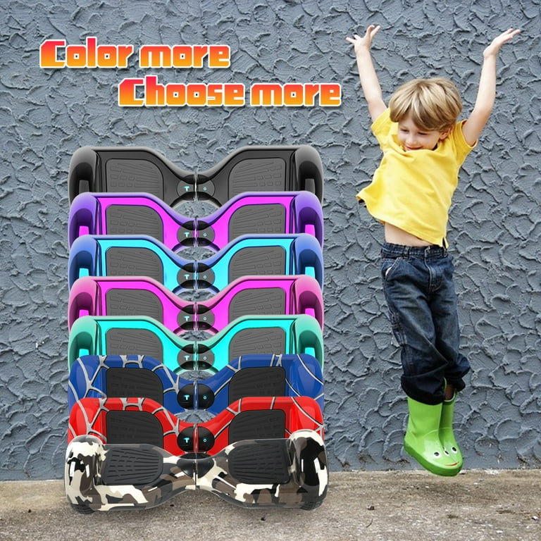 Hover Star Bluetooth Hoverboard for Kids, Self-Balancing, Spider