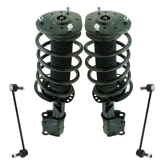 Front Loaded Complete Strut Spring Assembly Sway Bar Link 4pc Kit for Fusion SCA34841 Fits select: 2013-2020 FORD FUSION SE