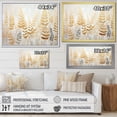 thumbnail image 4 of Designart "Tranquil Retreat Amongst The Gold Ferns I" Ferns Floater Framed Wall Art Prints, 4 of 5