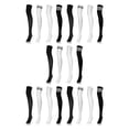thumbnail image 2 of ziyahi 3a Set Of 2 Nylon Stylish Over Knee Socks For Girls Fashionable Choice ple And Stylish 5Set, 2 of 6