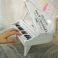 thumbnail image 4 of kkbbma Flash Deals Baby Piano Toy 1 Year Old Toddler Piano Musical Keyboard Black Piano Babies Play Music Toy Birthday Gift for 2 3 Year olds, 4 of 7