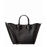 Christian Louboutin Cabachic Small Leather Tote, Black