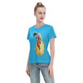 thumbnail image 4 of Women's Basic Short Sleeve T-Shirt Dragon Ball Wukong, 4 of 6