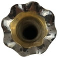 thumbnail image 5 of Natural Geo Brass Vintage Black/Gold 15" Table Vase, 5 of 5