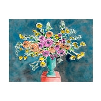 Regina Moore 'Abundant Arrangement II' Canvas Art