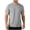 Gray, variant on T Shirts for Man Ultra-Soft Garment Crewneck Oversized Solid Crew Neck Short Sleeve,Size M-5XL