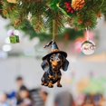 thumbnail image 2 of Colgante de árbol de Navidad para decoración del hogar, adorno para ventana de coche, adorno de mochila, bonito perro, Halloween, 2 of 4