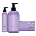 Dr. Bronner's 3Piece Organic Lavender Gift Set 1 Sugar Pump Soap 12Ounces, 1 Body Lotion, 1